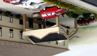 Full version rear wing Entrance Price: Full version $130.00 #SMBD Summit Motel, backdrop version, HO scale Summit Motel, backdrop version Modern motel kit in HO scale.