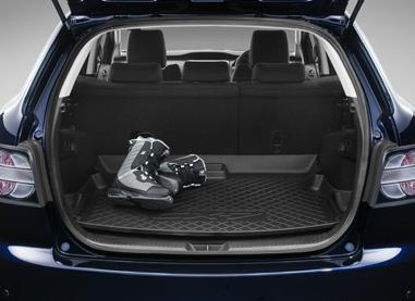Cargo liner & rear bumper protector. Protect your cargo area from messy cargo or pet hair. Cargo liner & rear bumper protector sold separately. Floor mat set.