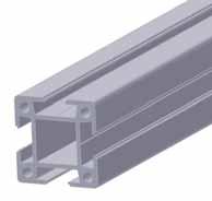 The patented aluminium section system from bott gives