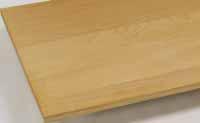 Chipline Assembly s Worktops Beech multiplex Material: Beech multiplex board Top surface: oiled Bottom surface: oiled Colour: Bonding: Natural beech