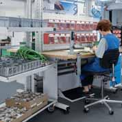 This huge modular 'kit' reduces setup times to a minimum, allowing entire assembly lines to be quickly reconfigured at any time to suit new tasks and processes using existing elements.