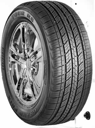 TOURING ALL SEASON GRAND PRIX TOUR RS 60,000 Mile (T Rated), 50,000 Mile (H & V Rated) Limited Treadwear Warranty The new generation of AN all season tire combining superior quality with a highly