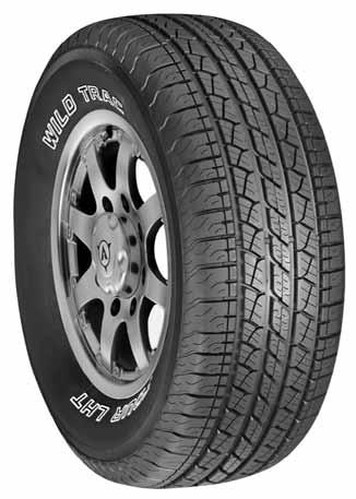 HIGHWAY ALL SEASON SUV/LT WILD TRAC TOUR LHT 60,000 Mile Limited Treadwear Warranty Confidence in motion! The road is calling; go there boldly with the WILD TRAC TOUR Lht premium highway tire.