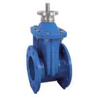 Gate valve 5000 soft seal with flange DIN 3352-4A Figure Medium Design Drinking water Water and oil free air Thick EPOXY layers Installation length DIN EN 558-1, Series 14 (F4) Prepared for drive