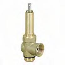 Angle body valve 11 2, 2 from brass for valve tapping fittings Figure 8360, PN 16 without boring bit 11 2, 2 Figure 8365, PN 16 with boring bit 11 2, 2, short and long Housing CuZn40Pb2 Spindle