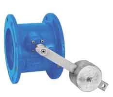 Non return swing check valves 5000 with lever arm and weight Figure Medium Design Figure 5302 Figure 5303 Drinking water, waste water and oil free air Drinking water, waste water and oil free air