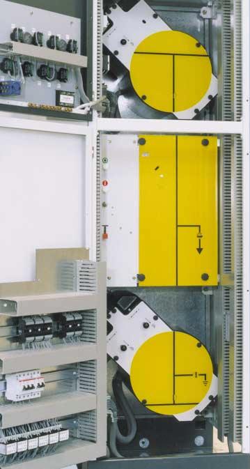 Here, cable release takes place remotely using the integrated cable earthing procedure.