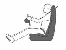 Front and Rear Seats Front and Rear Seats SEATING Front and AND Rear SAFETY Seats RESTRAINTS Correct Driving Position The seat, head support, seat belt and airbags work together to maximize your