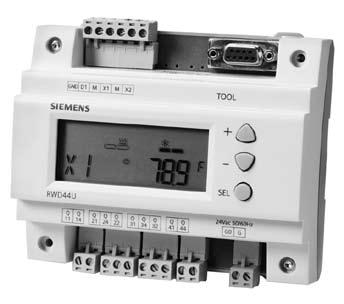 RWD Temperature Controllers for Refrigeration and Heat Pumps RWD44U Temperature Controller.