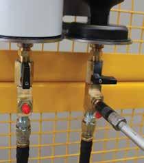 C Purge the lubrication point using a manual grease gun and confirm that grease can be freely received. D fter approx.