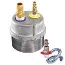 conversion kit with quick-disconnect fittings 049028 2" F NPT Cap conversion kit with quick-disconnect fittings 028648 2½" F NPT Cap conversion kit with
