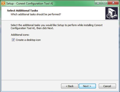box under Select Additional Tasks. 8. Click Next. 9.