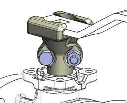 Valvola a sfera wafer in ghisa / Wafer cast iron ball valve Serie B1 Comandi e accessori / Actuators and