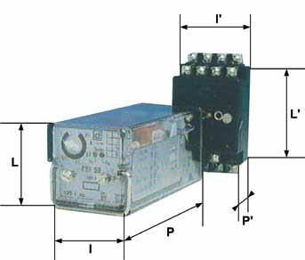 industry instantaneous & time - lag relay range CASE DIMENSIONS FOR AUXILIARY relays In