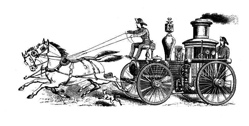 History, Traditions & Beyond In 1824 the basic principles of the internal combustion engine were developed and soon the fire service would take a technological leap that would be utilized all the way