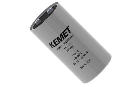Screw Terminal Aluminum Electrolytic Capacitors PEH200 Series, +85 C Overview Applications KEMET's PEH200 Series of capacitors has a polarized all-welded design, heavy duty screw terminals, extended