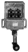 Fine adjustment switches AFH 2 24 9 100 140 0 106 90 M25 x 1,5 44 18 52 65 47 144 36 252 Non-latching switching behaviour; returns to the initial position 2 NO and 4 NO and External mounting holes