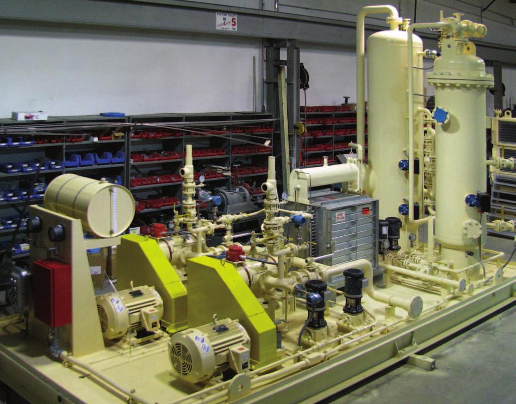 Ful-Vane Gas Compressor Packages Single-stage and Two-stage compressor packages FLSmidth offers a full range of single stage and two-stage compressorsfrom critical parts to complete selfcontained