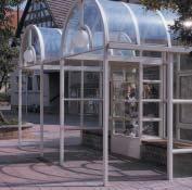 Applications Structural Glazing Outdoors for bus shelters, bicycle parking areas and canopies highly weather-resistant and