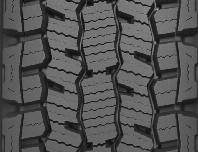G603 20 XDN 2 Exclusive, unique two-layer compound designed to minimize internal casing temperatures for longer tread & casing life Outstanding winter and wet
