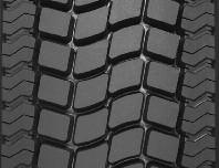 RETREAD TREAD DESIGNS DRIVE POSITION RETREADS XDA Square shoulder for stability Slow, even wear Excellent mileage 25 32nds tread