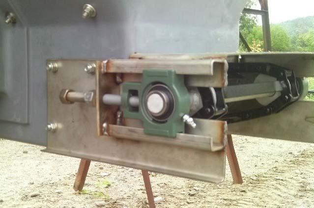 Front Idler Assembly Adjuster Rod w/ Nut 01367 1 Take-Up Bearing 05004