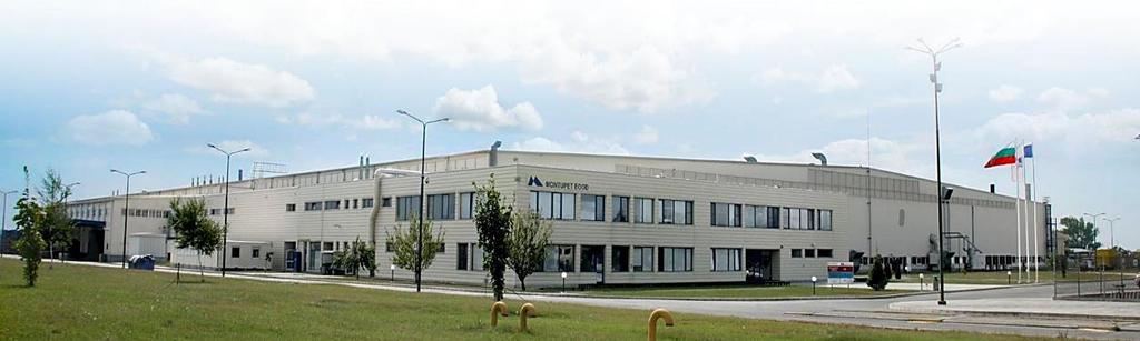 RUSE PLANT Date of creation: 2006 Current number of employees: 823 Total