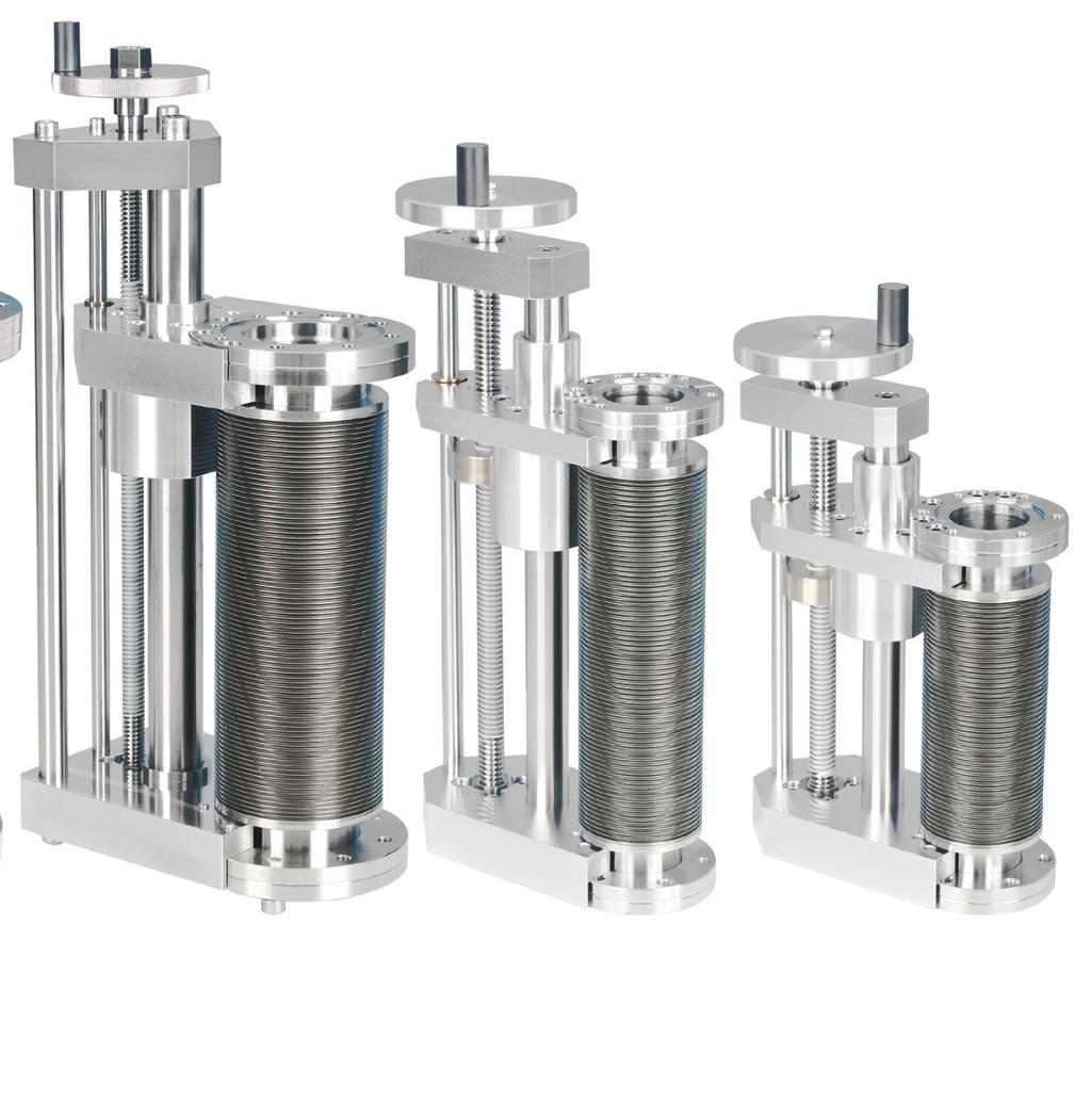 All flanges within the series are supplied with tapped bolt holes as standard.