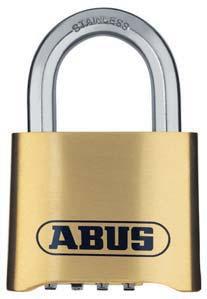 Combination padlock ABUS Precision locking mechanism with special protection