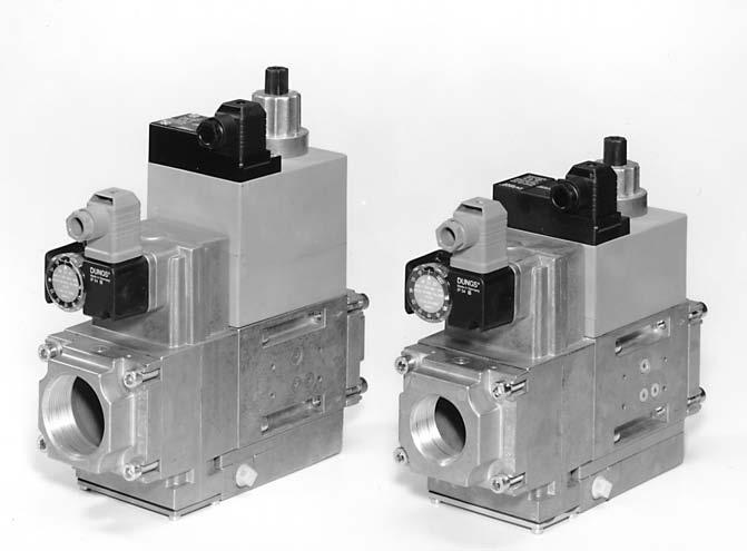 GasMultiBloc Combined regulator and safety shut-off valves Single-stage function MB-D(LE) 415-40 B01 7.
