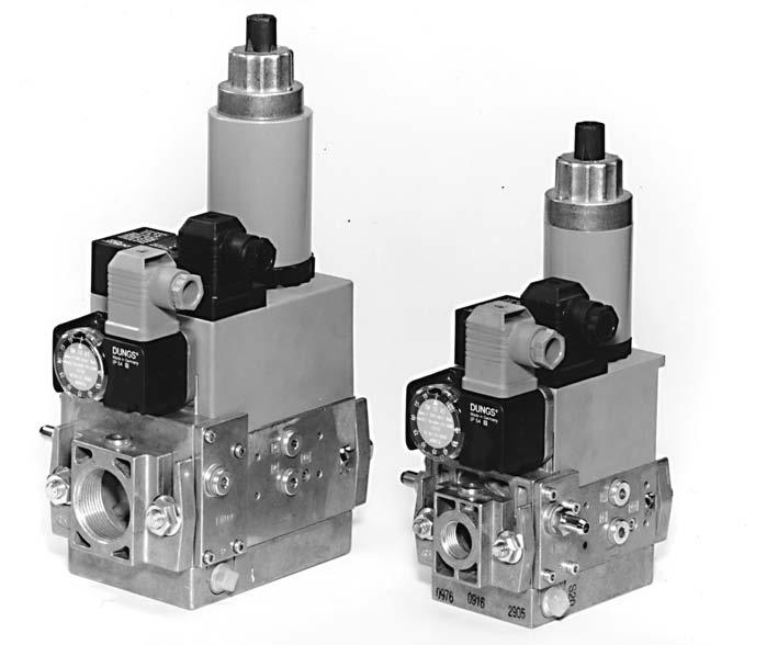 GasMultiBloc Combined regulator and safety shut-off valves Two-stage function MB-ZRD(LE) 405-41 B01 7.