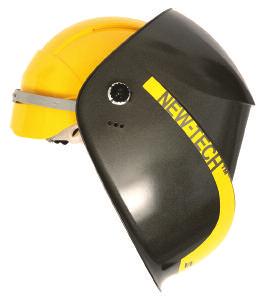 The specially designed hard hat meets the highest standards and it s equipped with ratchet adjustment. 1. Select the New-Tech helmet. 2. Select the hard hat 