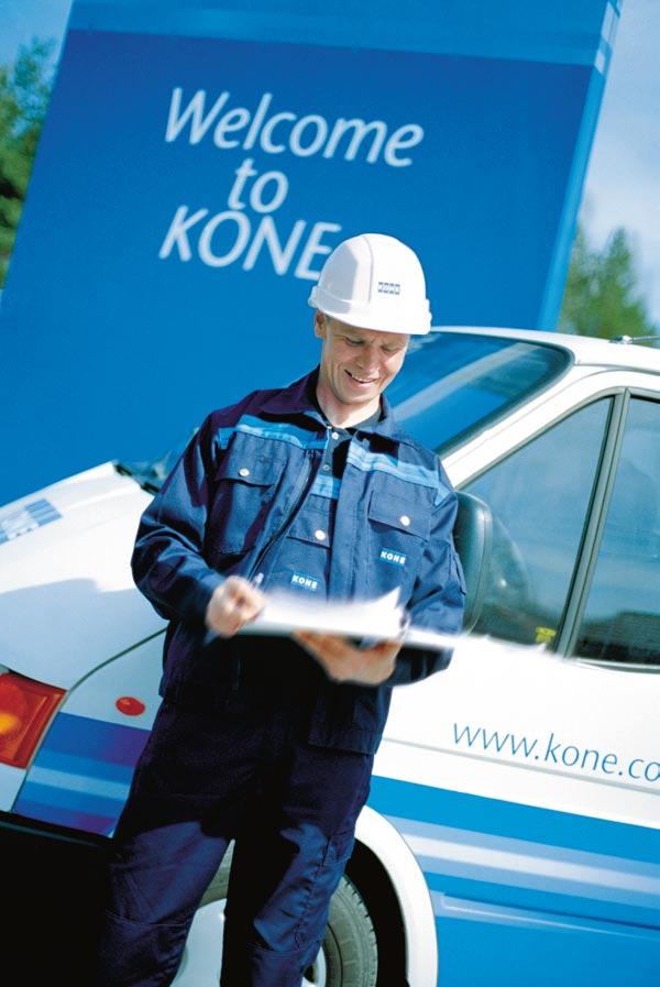Execution is the key A KONE MonoSpace Special installation is straightforward thanks to the simple building interface.