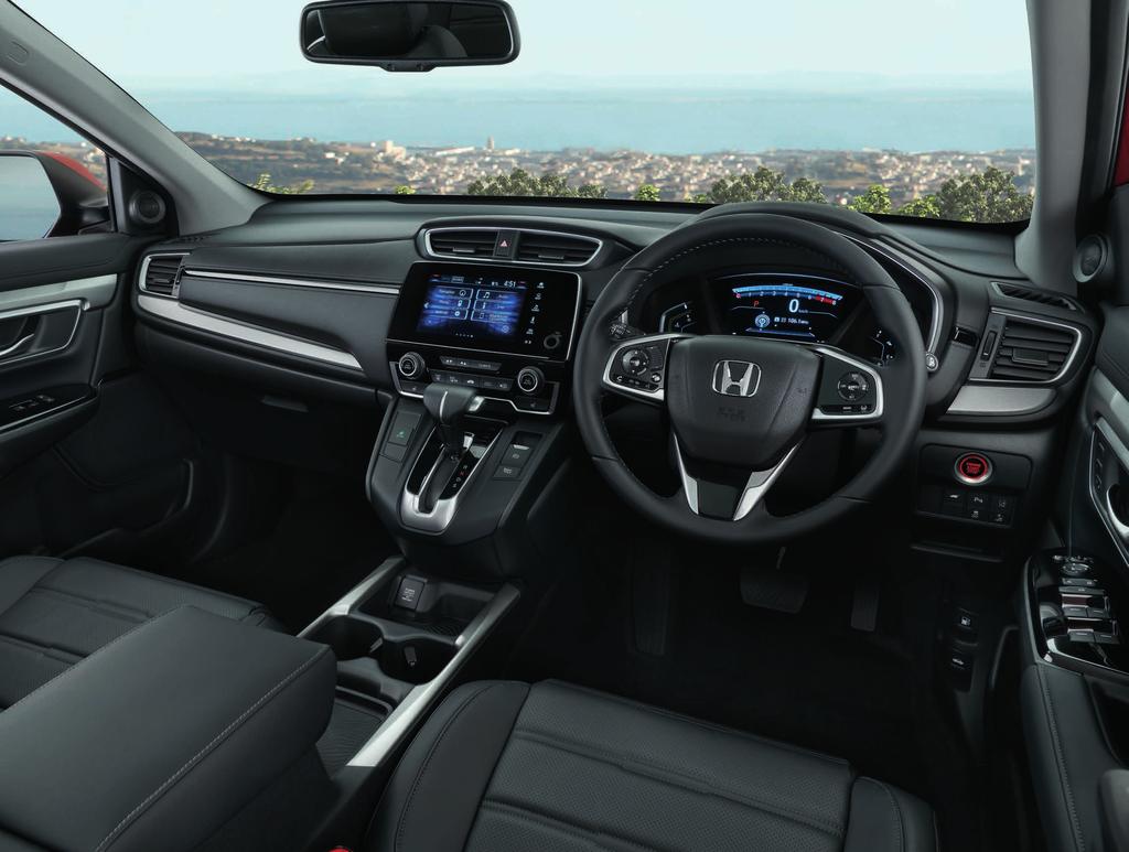 The cockpit-inspired driver s seat puts all the tools and controls within reach, so you can keep your eyes squarely on the road ahead.