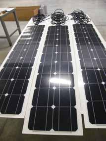 The Solar Panels Since 8 years, Enecom produces flexible solar panels in Italy.