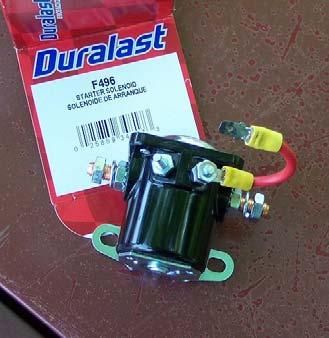 the connectors are available at good auto parts store (Wal Mart, Auto Zone, etc.). Try to install the relay as close as possible to the starter so the current path is short.