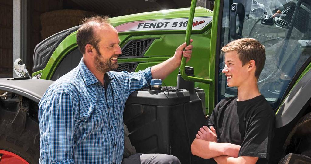 Watch the Fendt 500 Vario film now. www.fendt.com/500-film Your farm, your perspective. The Fendt 500 Vario is the ideal all-round tractor that you can always rely on.