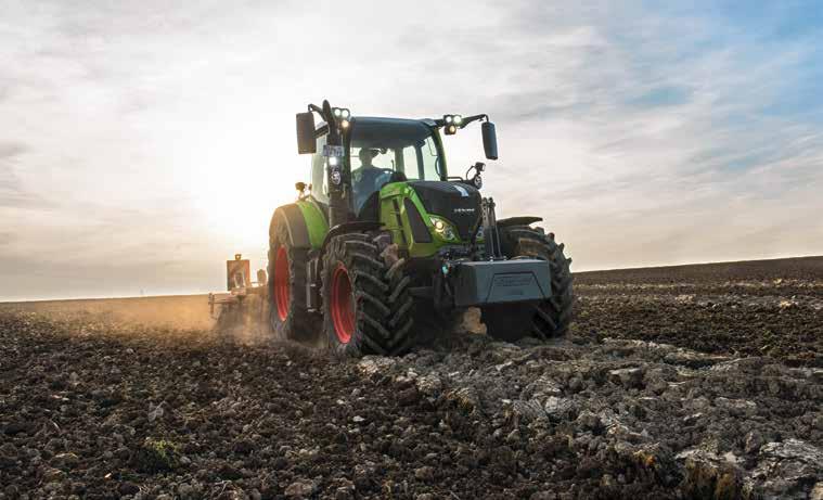 THE ENGINE ON THE FENDT 500 VARIO The ideal drive for your farm. Engine characteristics Fendt 516 Vario 687 Nm torque, 165 hp maximum output at 1,900 rpm.