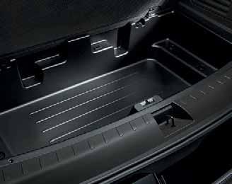 Traverse offers an abundance of open storage spaces, 24 to be exact, including a front passenger-side pocket that can easily
