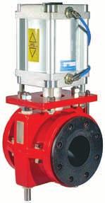Automatic Valves Flowrox has several valve options available for automated processes. Our expertise in selection, sizing and engineering provides the best fit for the customer s process requirements.