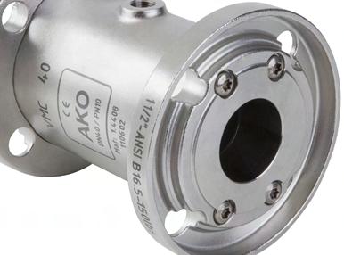 ANSI Air operated Pinch Valve - Flange connection (FA) 40-50 65-00 ANSI/ASME B.20. "NPT" Flange connection according to ANSI B 6.5 / 50lbs Stainless steel.