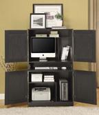 As a 3-in-1 compact armoire, it acts as an entertainment system, game station, and/or