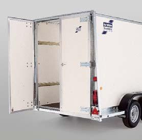 single axle and BV6 series) Flexibility for box van rear doors.