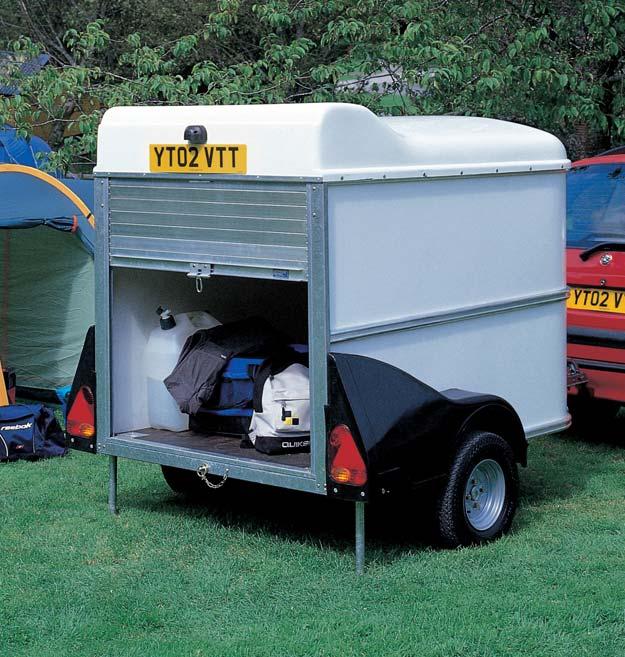 You ll find the BV64 an ideal way to keep all your belongings safe, dry and away from prying eyes. When not in use it can be safely parked up in your garage, and is light enough to manouvre easily.