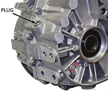 New Model Service Preview Fill Plug The gasoline-only Pacifica has a nine-speed transmission that was introduced on the Jeep Cherokee. To check the oil, you must remove the fill plug.