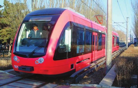 Light rail vehicles BORDLINE CC400 Selected references Local engineering and production Emerging Chinese LRV market Very short delivery and commissioning time Field-proven technology Cutting-edge