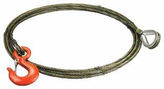 Winch Line Extensions All winch lines extensions are U.S. made using either domestic or imported rope and fi ttings.