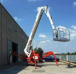 Easy Lift Italian aerial lift manufacturer Easy Lift will show its new 15 metre spider lift, a hybrid version of its 36 metre spider and a new 15 metre van mounted platform and may just have its new