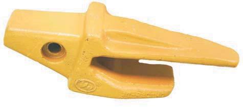 The loader application is good for buckets using a wear edge or lip protector between adapters.