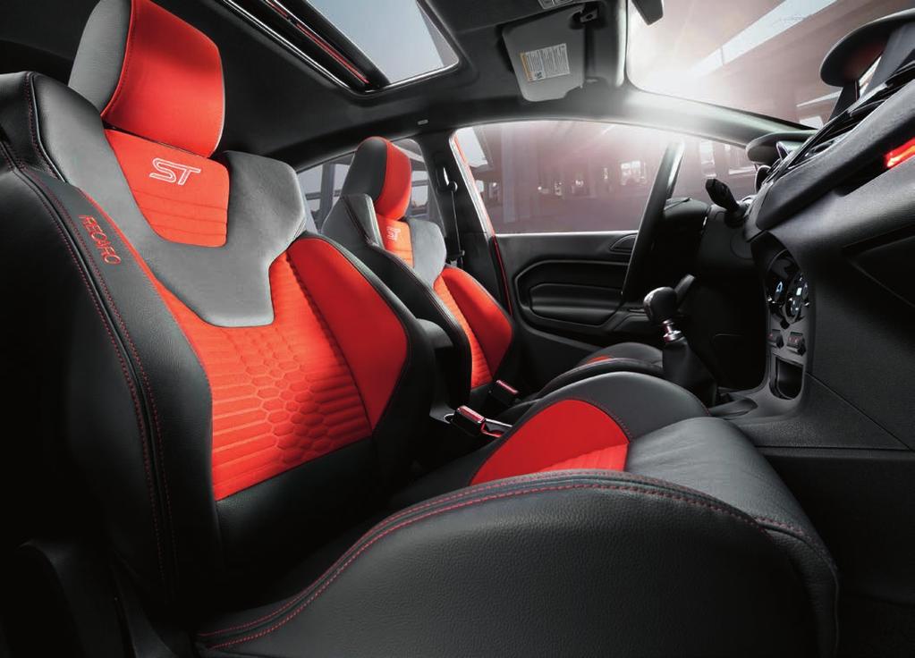 Bolster your street cred. Behind the wheel of the all-new 204 Fiesta ST, the rush is always on. Its.6L EcoBoost I-4 engine delivers 97 horsepower for potent acceleration.